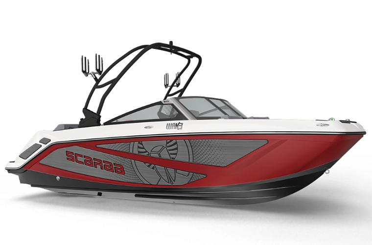 210LX WAKE　レッド