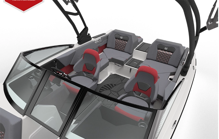 210LX WAKE　レッド